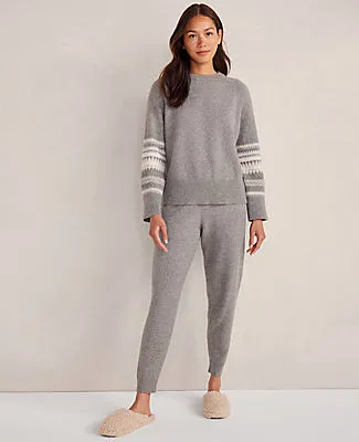 Ann Taylor Haven Well Within Organic Cotton Blend Nostalgic Fair Isle Crewneck Sweater sold by Ann Taylor product image thumbnail 2