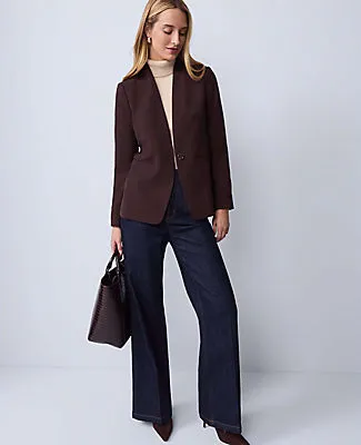 Ann Taylor The Petite Darted Waist Trouser Jean sold by Ann Taylor product image thumbnail 4