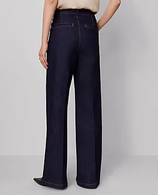 Ann Taylor The Petite Darted Waist Trouser Jean sold by Ann Taylor product image thumbnail 5
