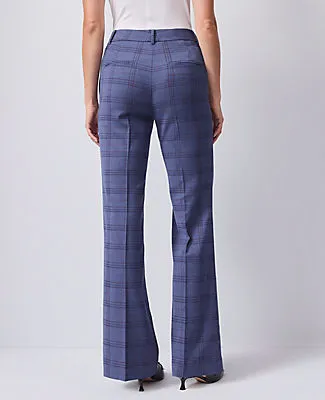 Ann Taylor The Flare Trouser in Plaid - Curvy Fit sold by Ann Taylor product image thumbnail 2