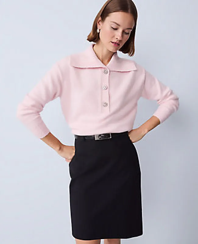 Ann Taylor Petite Polo Sweater sold by Ann Taylor