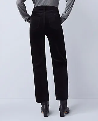 Ann Taylor Petite Weekend Collection Stretch Velvet Pant sold by Ann Taylor product image thumbnail 3