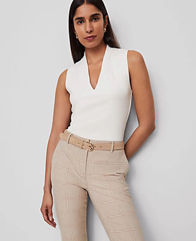 Ann Taylor Sleeveless V-Neck Top sold by Ann Taylor