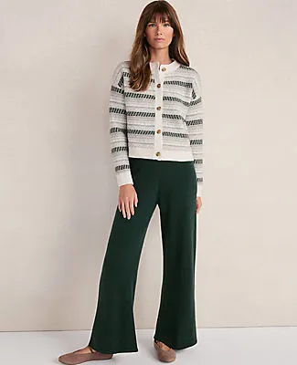 Ann Taylor Haven Well Within Wool Blend Fair Isle Cardigan sold by Ann Taylor product image thumbnail 3