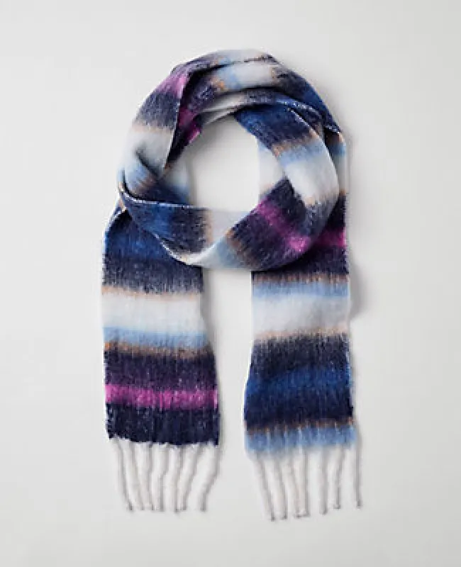 Ann Taylor Striped Scarf sold by Ann Taylor