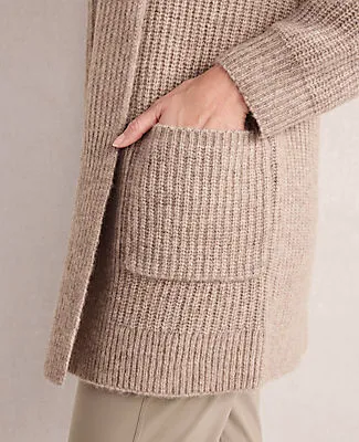 Ann Taylor Haven Well Within Lofty Knit Shawl Collar Cardigan sold by Ann Taylor product image thumbnail 5