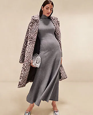 Ann Taylor Animal Print Faux Fur Coat sold by Ann Taylor product image thumbnail 4