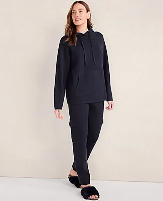 Ann Taylor Haven Well Within Viscose Blend Long Sleeve Hoodie sold by Ann Taylor product image thumbnail 3