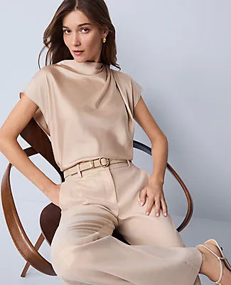 Ann Taylor Cowl Neck Popover Top sold by Ann Taylor