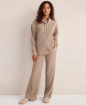 Ann Taylor Haven Well Within Ottoman Rib Straight Leg Pants sold by Ann Taylor product image thumbnail 3