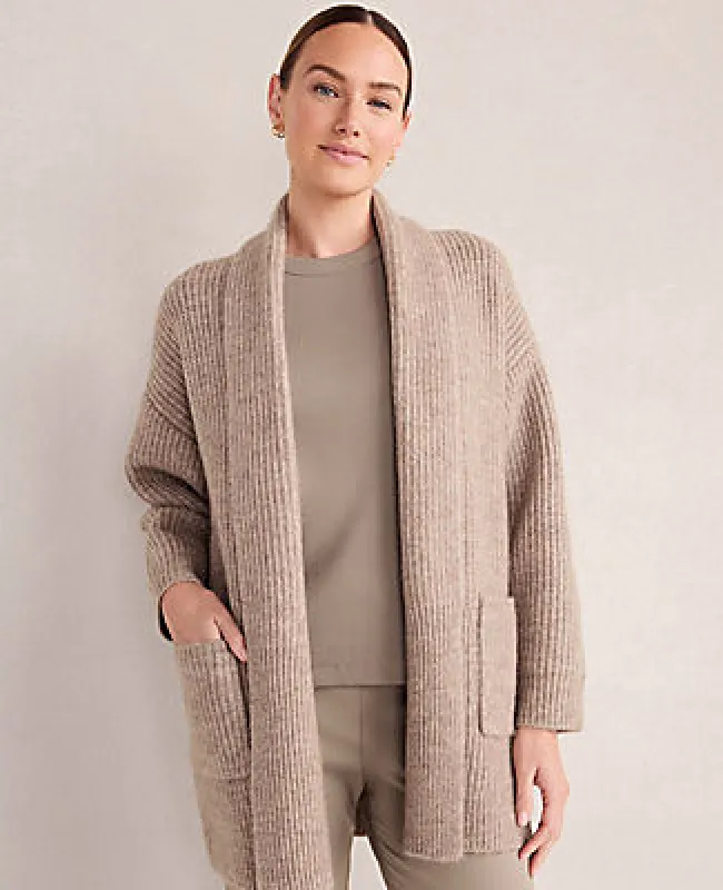 Ann Taylor Haven Well Within Lofty Knit Shawl Collar Cardigan sold by Ann Taylor