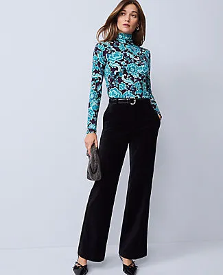 Ann Taylor Floral Turtleneck Top sold by Ann Taylor product image thumbnail 3