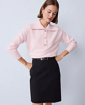 Ann Taylor Petite Polo Sweater sold by Ann Taylor