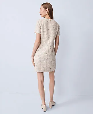 Ann Taylor Petite Tweed Shift Dress sold by Ann Taylor product image thumbnail 2