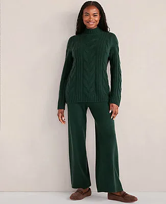 Ann Taylor Haven Well Within Cashmere Mock Neck Sweater sold by Ann Taylor product image thumbnail 2