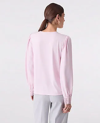 Ann Taylor Lace Trim Blouse sold by Ann Taylor product image thumbnail 2