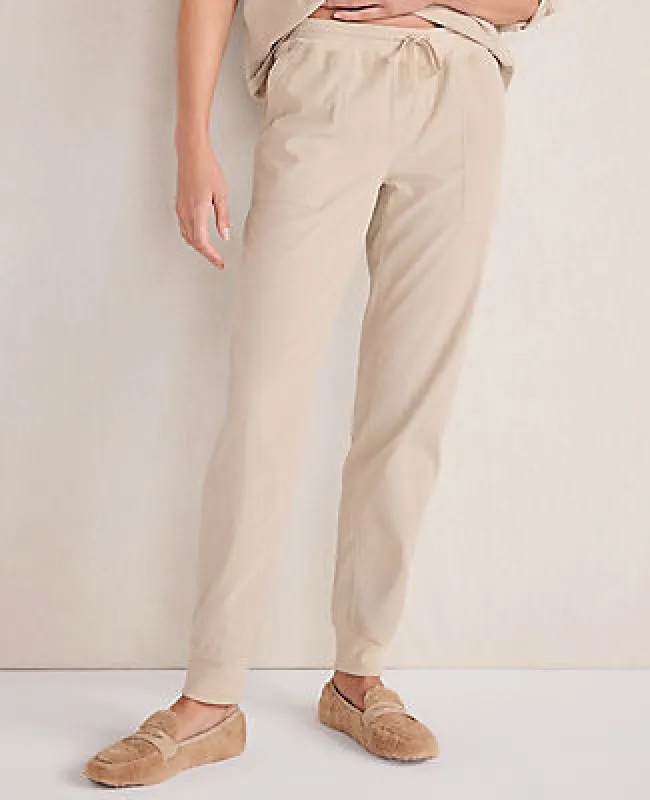 Ann Taylor Haven Well Within Cotton Corded Jogger sold by Ann Taylor