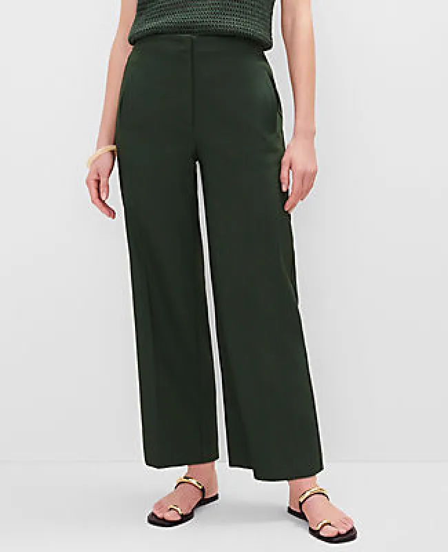 Ann Taylor The Petite Grace Straight Pant — Curvy Fit sold by Ann Taylor