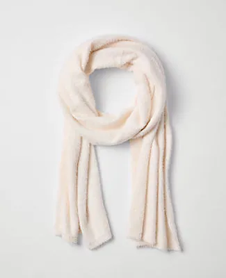Ann Taylor Fringe Blanket Scarf sold by Ann Taylor