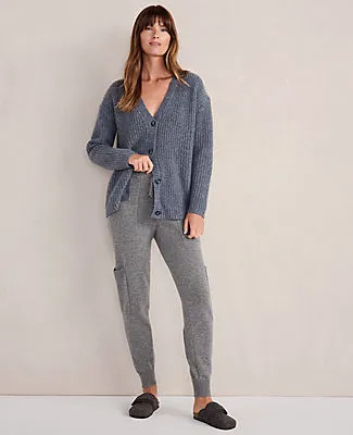 Ann Taylor Haven Well Within Marled Cashmere Cardigan sold by Ann Taylor product image thumbnail 3