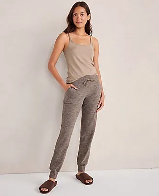 Ann Taylor Haven Well Within Balance Heather Drawstring Joggers sold by Ann Taylor product image thumbnail 2