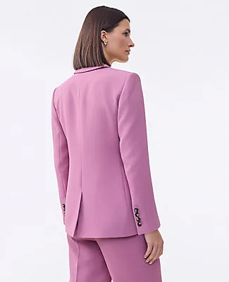 Ann Taylor The Cutaway Blazer in Fluid Crepe sold by Ann Taylor product image thumbnail 2