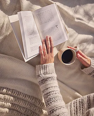 Ann Taylor Haven Well Within Cashmere Striped Crewneck sold by Ann Taylor product image thumbnail 5