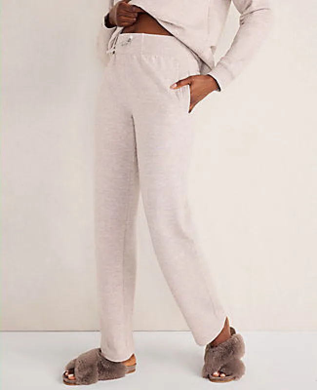 Ann Taylor Haven Well Within Fleece Straight Leg Pants sold by Ann Taylor
