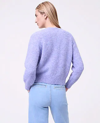 Ann Taylor Weekend Collection Cozy Crew Neck Cardigan sold by Ann Taylor product image thumbnail 2