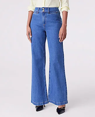 Ann Taylor The Petite Wide Leg Jean sold by Ann Taylor product image thumbnail 2