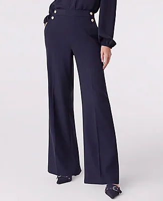 Ann Taylor The Petite Everyday Sailor Wide Leg Pant sold by Ann Taylor product image thumbnail 2