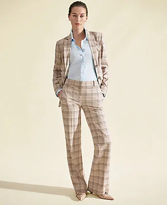 Ann Taylor The Jayne Trouser in Plaid sold by Ann Taylor product image thumbnail 4