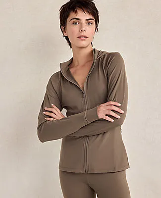 Ann Taylor Haven Well Within Balance Full-Zip Jacket sold by Ann Taylor