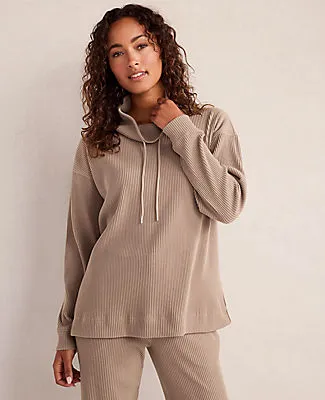 Ann Taylor Haven Well Within Ottoman Rib Cowl Neck Top sold by Ann Taylor