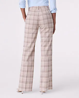 Ann Taylor The Petite Jayne Trouser in Plaid - Curvy Fit sold by Ann Taylor product image thumbnail 2