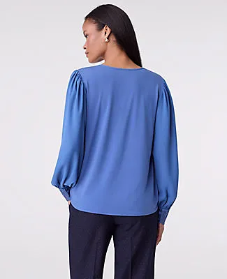Ann Taylor Lace Trim Blouse sold by Ann Taylor product image thumbnail 2