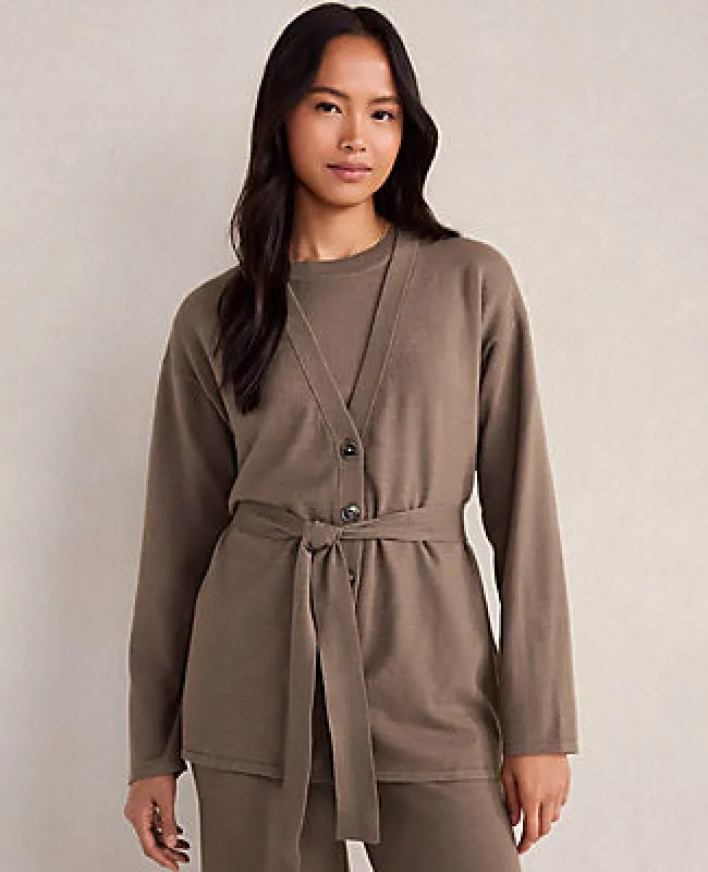 Ann Taylor Haven Well Within Relaxed Jersey Cardigan made by Ann Taylor