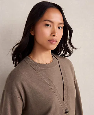Ann Taylor Haven Well Within Relaxed Jersey Cardigan sold by Ann Taylor product image thumbnail 2
