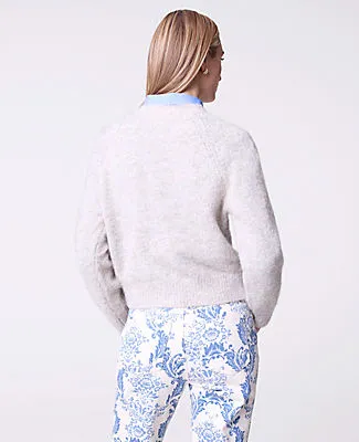 Ann Taylor Weekend Collection Cozy Crew Neck Cardigan sold by Ann Taylor product image thumbnail 2