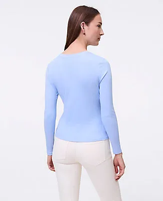 Ann Taylor Weekend Collection Tie Waist Top sold by Ann Taylor product image thumbnail 2