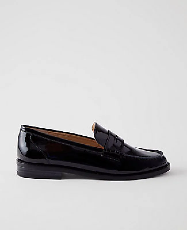 Ann Taylor Weekend Collection Patent Penny Loafer sold by Ann Taylor