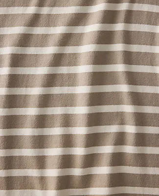 Ann Taylor Haven Well Within Organic Cotton Funnel Neck Striped Pullover sold by Ann Taylor product image thumbnail 5