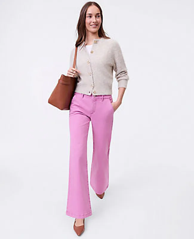 Ann Taylor Weekend Collection Wide-Leg Jean sold by Ann Taylor