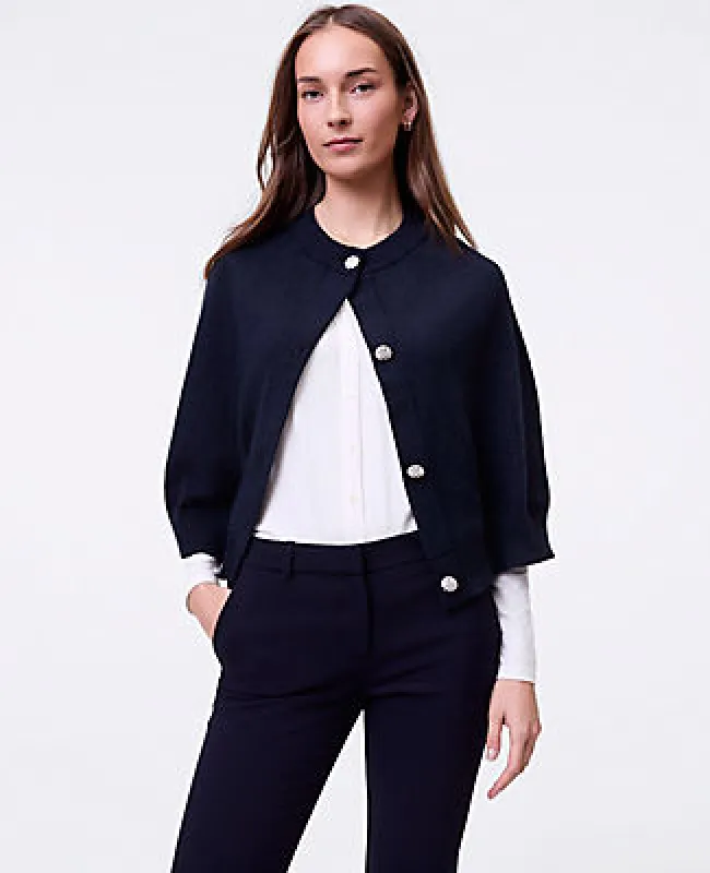 Ann Taylor Embellished Poncho sold by Ann Taylor