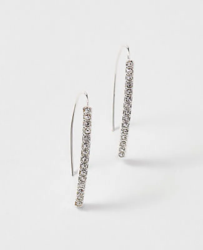 Ann Taylor Pavé Drop Earrings sold by Ann Taylor