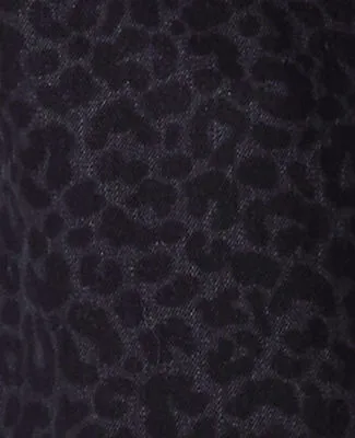 Ann Taylor The Petite Wide-Leg Jean in Animal Print sold by Ann Taylor product image thumbnail 5