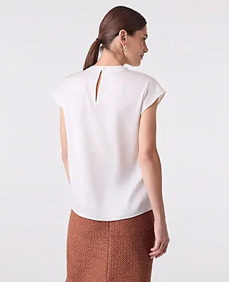 Ann Taylor Cowl Neck Popover Top sold by Ann Taylor product image thumbnail 2