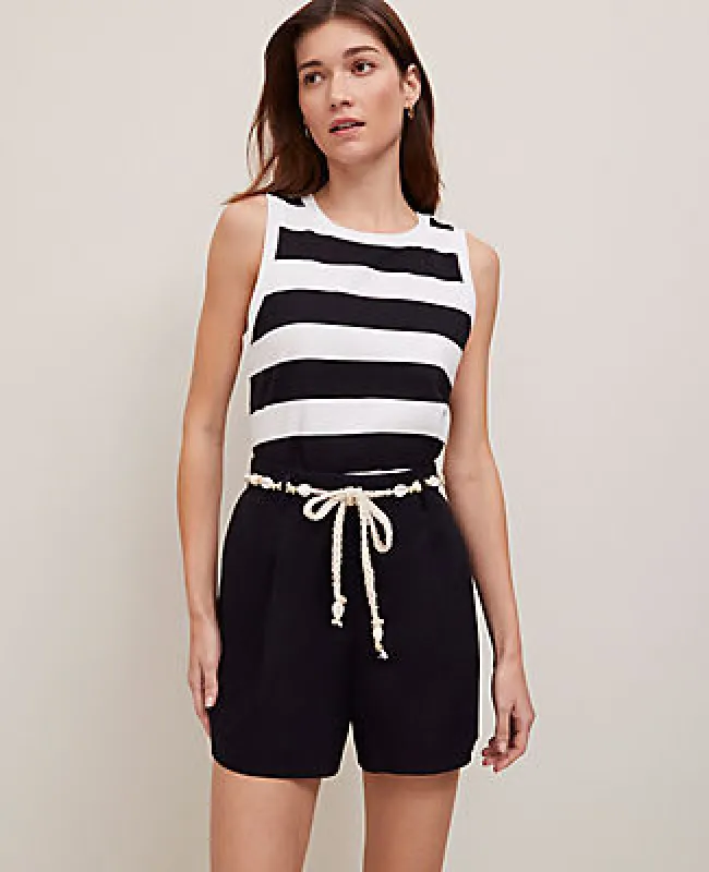 Ann Taylor Petite Weekend Collection Belted Short sold by Ann Taylor