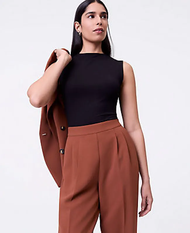 Ann Taylor Mock Neck Knit Shell Top sold by Ann Taylor