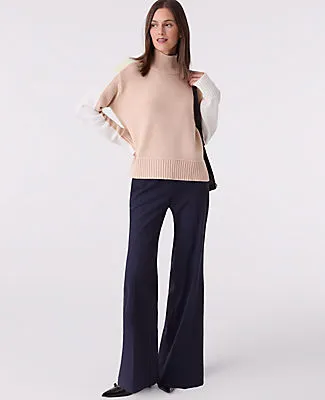 Ann Taylor The Petite Everyday Sailor Wide-Leg Pant sold by Ann Taylor product image thumbnail 4